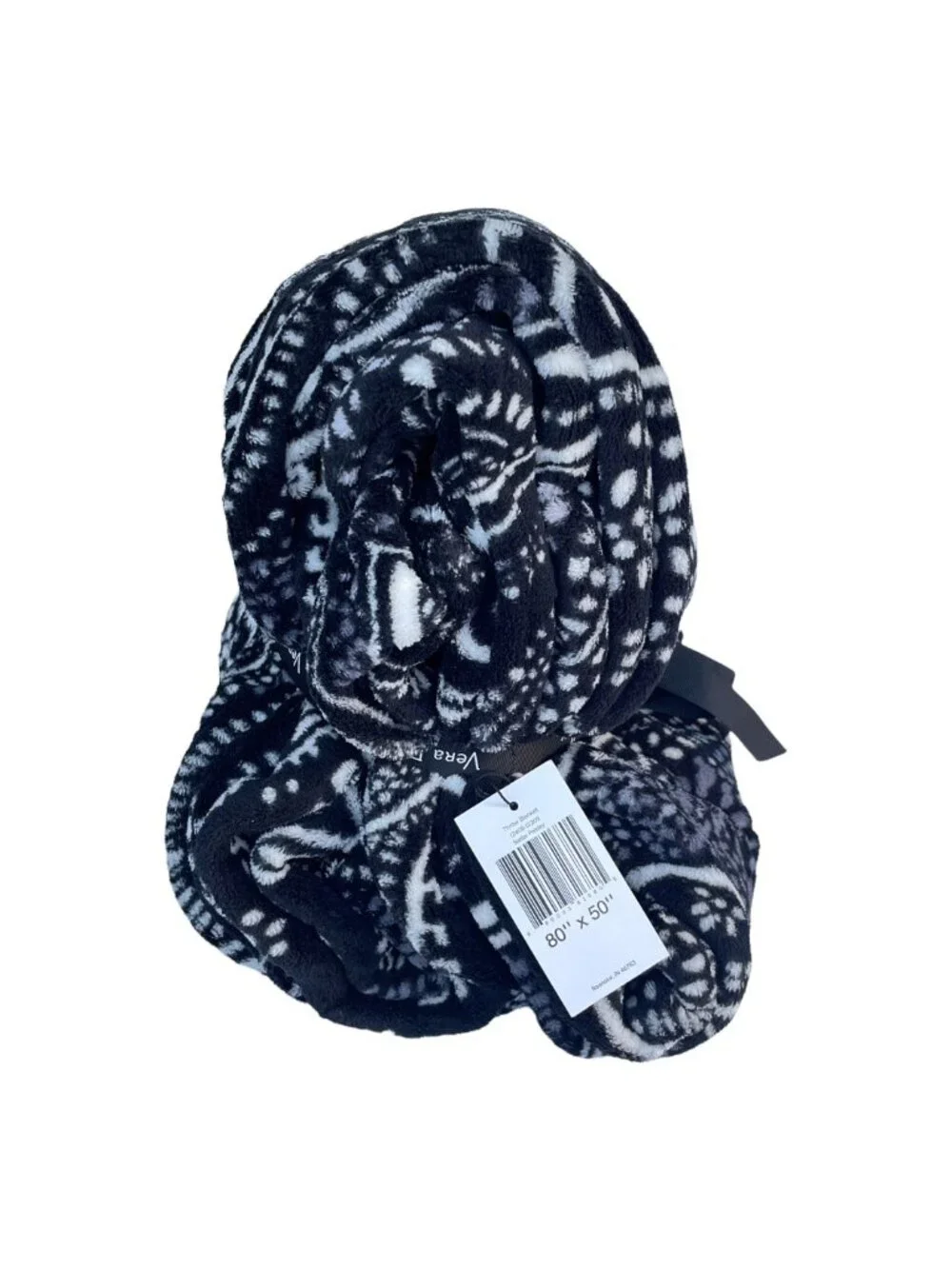 Vera Bradley Stellar Paisley Plush Throw Blanket